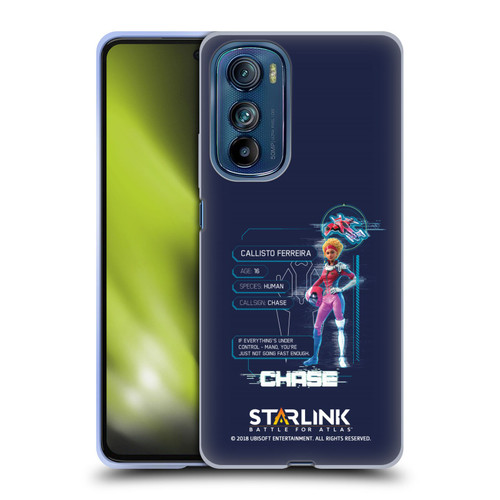 Starlink Battle for Atlas Character Art Chase Soft Gel Case for Motorola Edge 30
