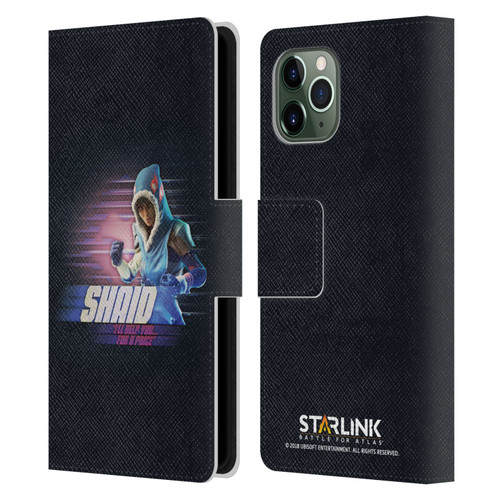Starlink Battle for Atlas Character Art Shaid Leather Book Wallet Case Cover For Apple iPhone 11 Pro