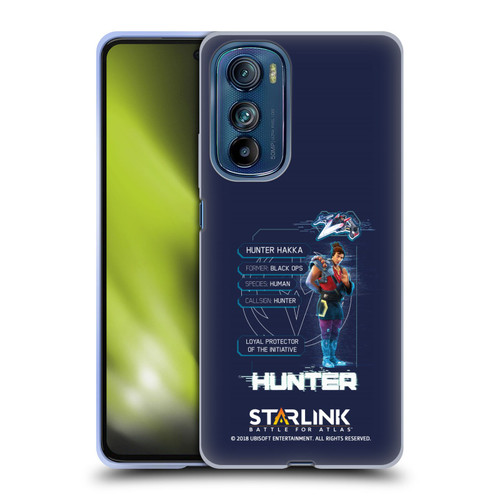 Starlink Battle for Atlas Character Art Hunter Soft Gel Case for Motorola Edge 30