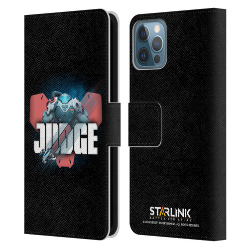 Starlink Battle for Atlas Character Art Judge Leather Book Wallet Case Cover For Apple iPhone 12 / iPhone 12 Pro