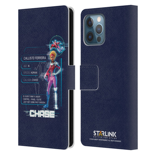 Starlink Battle for Atlas Character Art Chase Leather Book Wallet Case Cover For Apple iPhone 12 Pro Max