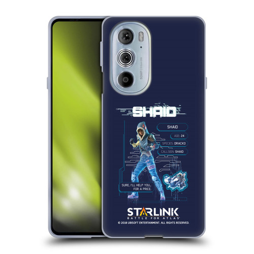 Starlink Battle for Atlas Character Art Shaid 2 Soft Gel Case for Motorola Edge X30