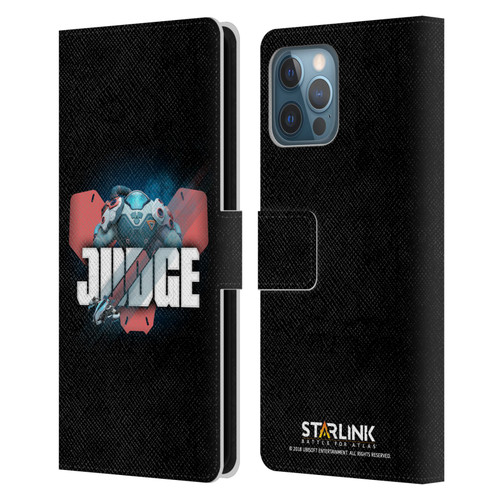 Starlink Battle for Atlas Character Art Judge Leather Book Wallet Case Cover For Apple iPhone 12 Pro Max