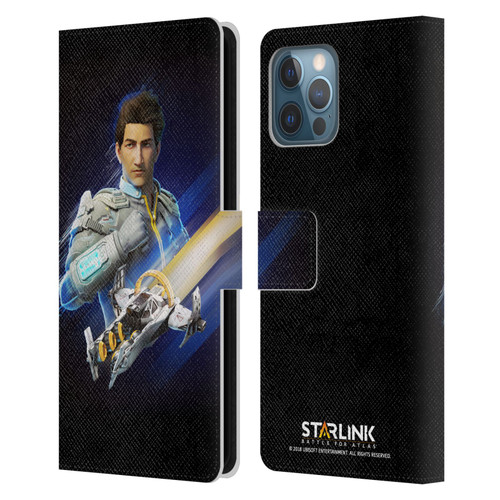 Starlink Battle for Atlas Character Art Mason Arana Leather Book Wallet Case Cover For Apple iPhone 12 Pro Max