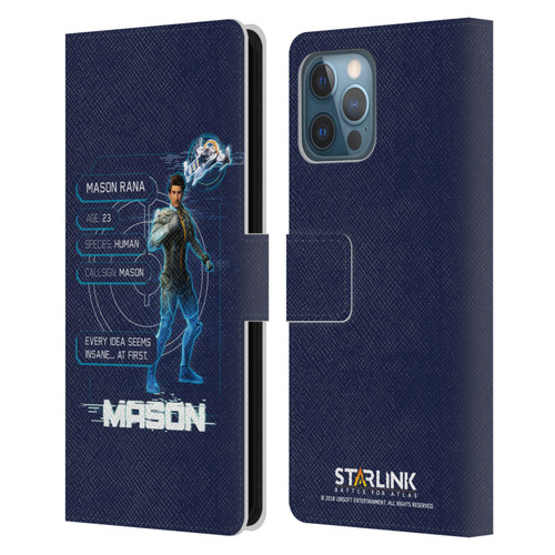 Starlink Battle for Atlas Character Art Mason Leather Book Wallet Case Cover For Apple iPhone 12 Pro Max