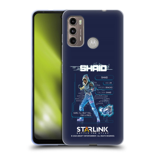 Starlink Battle for Atlas Character Art Shaid 2 Soft Gel Case for Motorola Moto G60 / Moto G40 Fusion