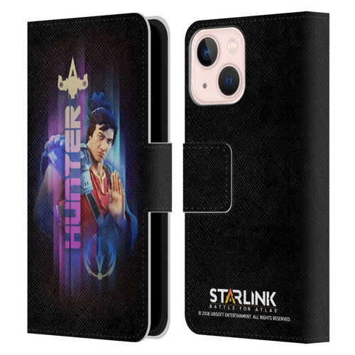 Starlink Battle for Atlas Character Art Hunter Hakka Leather Book Wallet Case Cover For Apple iPhone 13 Mini