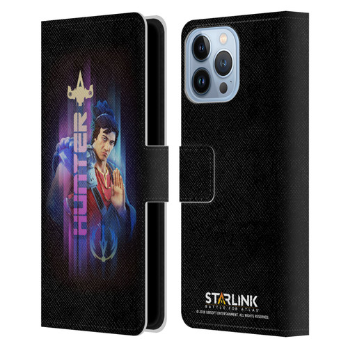 Starlink Battle for Atlas Character Art Hunter Hakka Leather Book Wallet Case Cover For Apple iPhone 13 Pro Max