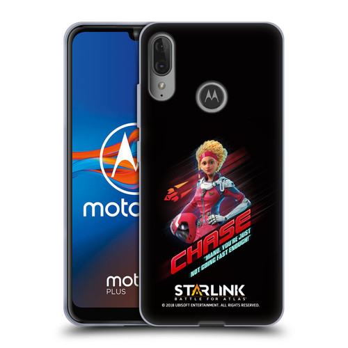 Starlink Battle for Atlas Character Art Calisto Chase Da Silva Soft Gel Case for Motorola Moto E6 Plus