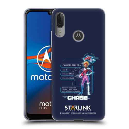 Starlink Battle for Atlas Character Art Chase Soft Gel Case for Motorola Moto E6 Plus