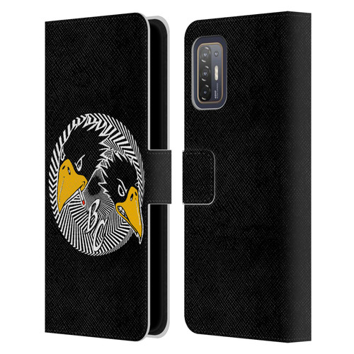 The Black Crowes Graphics Artwork Leather Book Wallet Case Cover For HTC Desire 21 Pro 5G