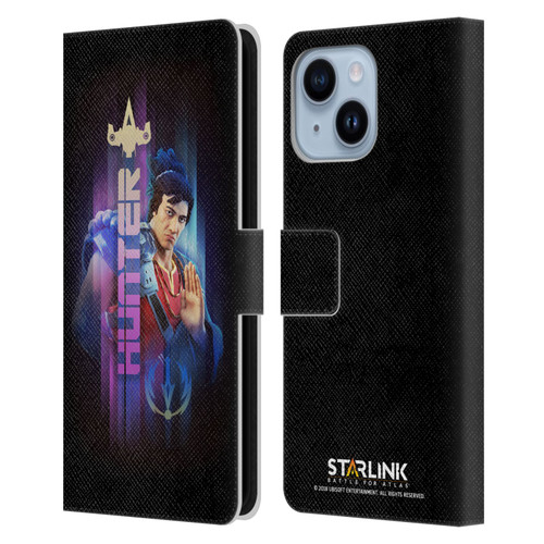 Starlink Battle for Atlas Character Art Hunter Hakka Leather Book Wallet Case Cover For Apple iPhone 14 Plus