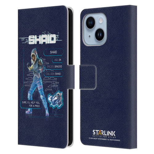 Starlink Battle for Atlas Character Art Shaid 2 Leather Book Wallet Case Cover For Apple iPhone 14 Plus