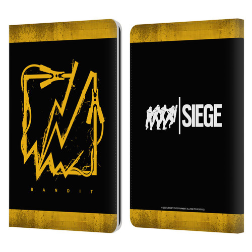 Tom Clancy's Rainbow Six Siege Icons Bandit Leather Book Wallet Case Cover For Amazon Kindle Paperwhite 1 / 2 / 3