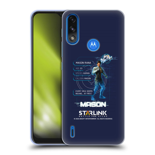 Starlink Battle for Atlas Character Art Mason Soft Gel Case for Motorola Moto E7 Power / Moto E7i Power