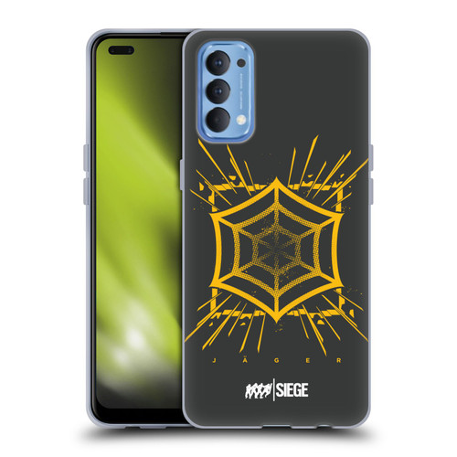 Tom Clancy's Rainbow Six Siege Icons Jager Soft Gel Case for OPPO Reno 4 5G