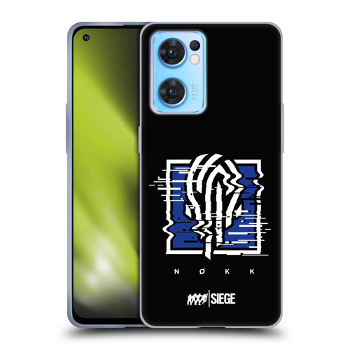 Tom Clancy's Rainbow Six Siege Icons Nokk Soft Gel Case for OPPO Reno7 5G / Find X5 Lite