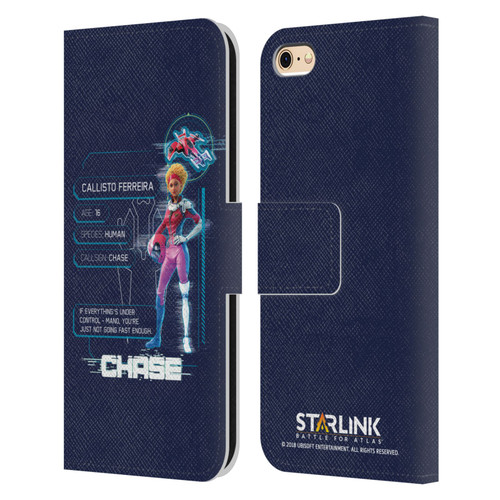 Starlink Battle for Atlas Character Art Chase Leather Book Wallet Case Cover For Apple iPhone 6 / iPhone 6s