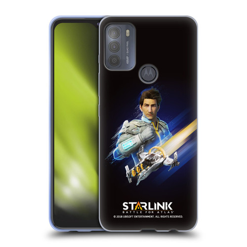 Starlink Battle for Atlas Character Art Mason Arana Soft Gel Case for Motorola Moto G50