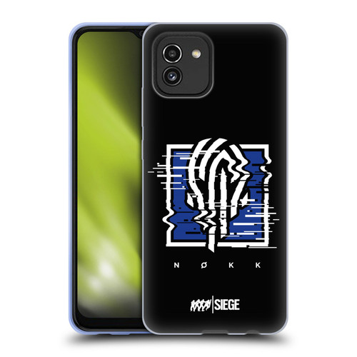 Tom Clancy's Rainbow Six Siege Icons Nokk Soft Gel Case for Samsung Galaxy A03 (2021)