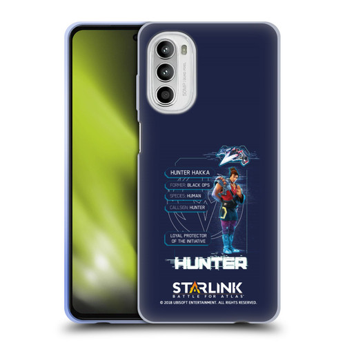 Starlink Battle for Atlas Character Art Hunter Soft Gel Case for Motorola Moto G52