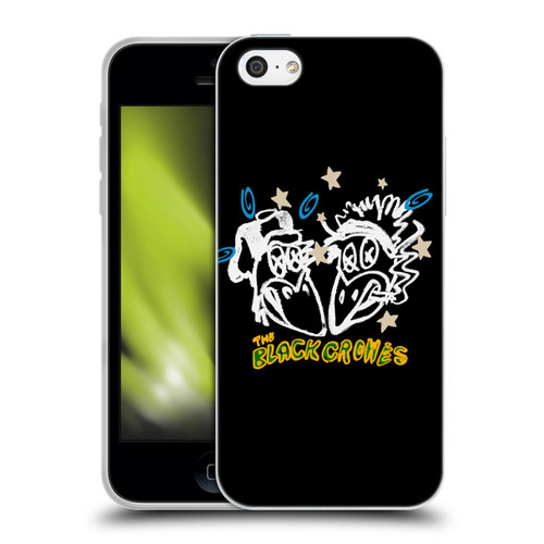 The Black Crowes Graphics Heads Soft Gel Case for Apple iPhone 5c