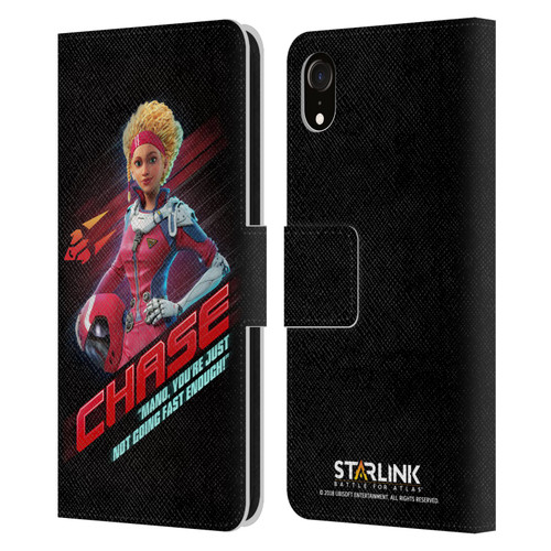 Starlink Battle for Atlas Character Art Calisto Chase Da Silva Leather Book Wallet Case Cover For Apple iPhone XR