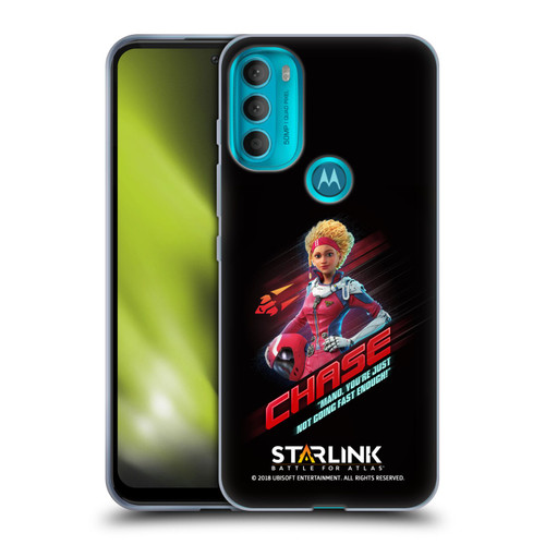 Starlink Battle for Atlas Character Art Calisto Chase Da Silva Soft Gel Case for Motorola Moto G71 5G