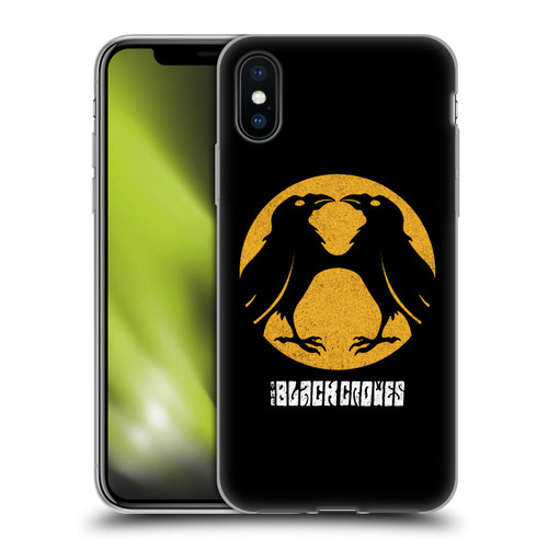 The Black Crowes Graphics Circle Soft Gel Case for Apple iPhone X / iPhone XS