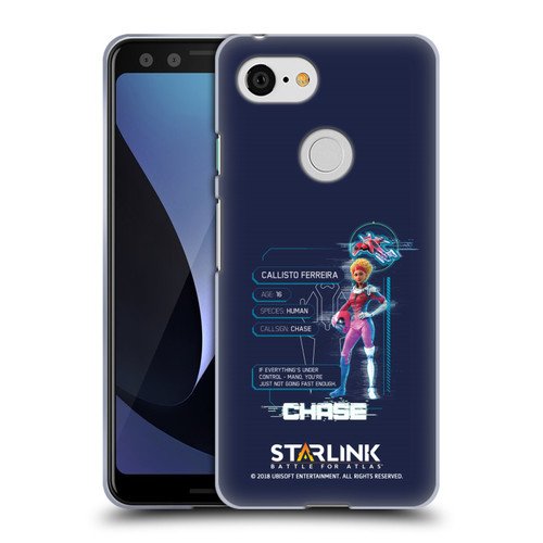 Starlink Battle for Atlas Character Art Chase Soft Gel Case for Google Pixel 3