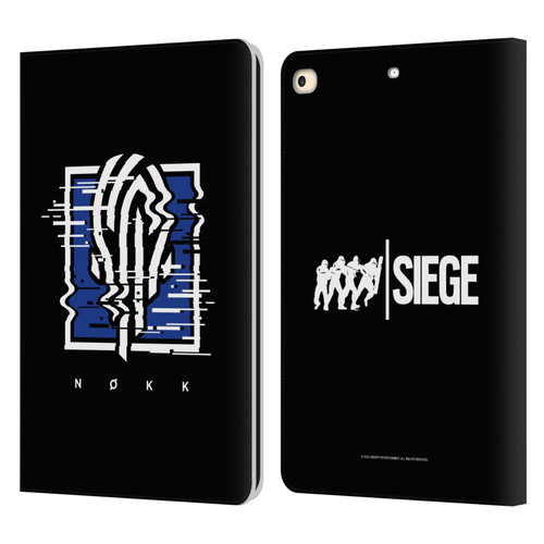 Tom Clancy's Rainbow Six Siege Icons Nokk Leather Book Wallet Case Cover For Apple iPad 9.7 2017 / iPad 9.7 2018