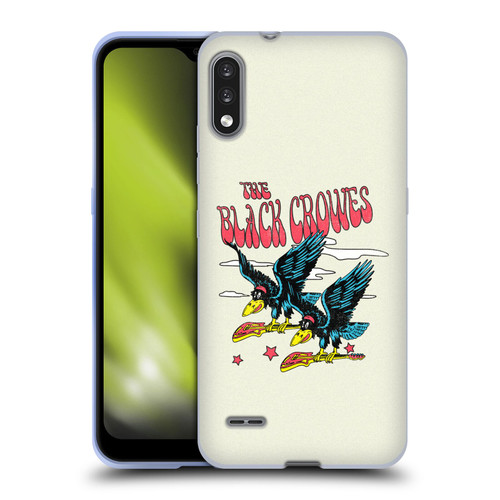 The Black Crowes Graphics Flying Guitars Soft Gel Case for LG K22