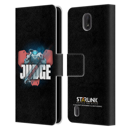 Starlink Battle for Atlas Character Art Judge Leather Book Wallet Case Cover For Nokia C01 Plus/C1 2nd Edition