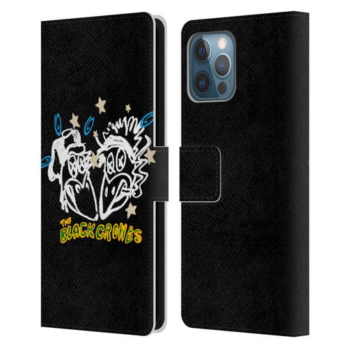 The Black Crowes Graphics Heads Leather Book Wallet Case Cover For Apple iPhone 12 Pro Max