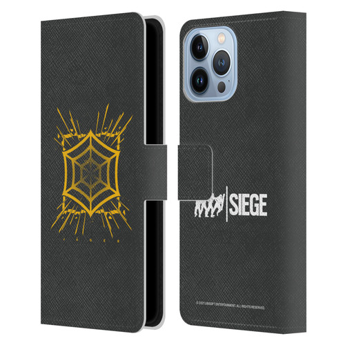 Tom Clancy's Rainbow Six Siege Icons Jager Leather Book Wallet Case Cover For Apple iPhone 13 Pro Max