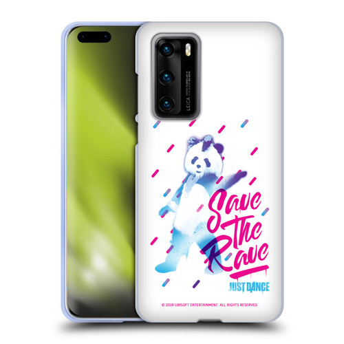 Just Dance Artwork Compositions Save The Rave Soft Gel Case for Huawei P40 5G