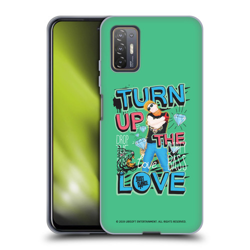 Just Dance Artwork Compositions Drop The Beat Soft Gel Case for HTC Desire 21 Pro 5G