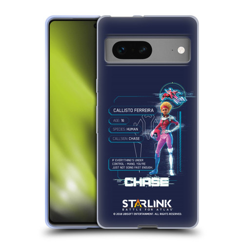 Starlink Battle for Atlas Character Art Chase Soft Gel Case for Google Pixel 7