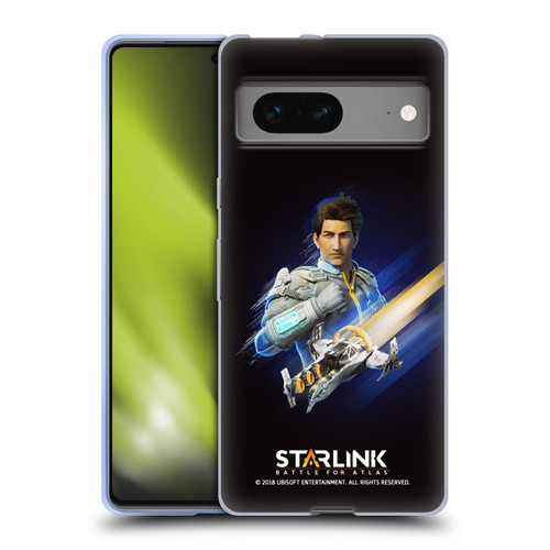 Starlink Battle for Atlas Character Art Mason Arana Soft Gel Case for Google Pixel 7