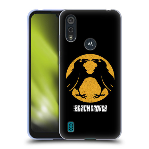 The Black Crowes Graphics Circle Soft Gel Case for Motorola Moto E6s (2020)