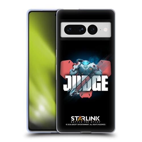 Starlink Battle for Atlas Character Art Judge Soft Gel Case for Google Pixel 7 Pro