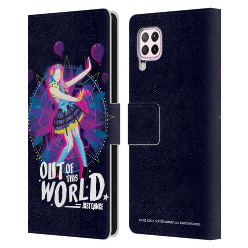 Just Dance Artwork Compositions Out Of This World Leather Book Wallet Case Cover For Huawei Nova 6 SE / P40 Lite