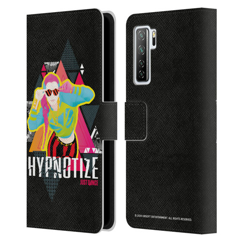 Just Dance Artwork Compositions Hypnotize Leather Book Wallet Case Cover For Huawei Nova 7 SE/P40 Lite 5G