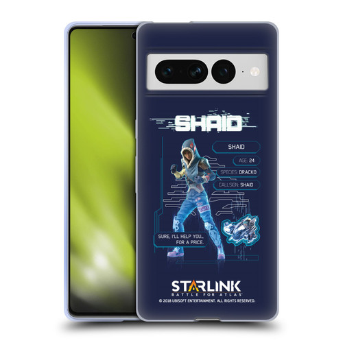 Starlink Battle for Atlas Character Art Shaid 2 Soft Gel Case for Google Pixel 7 Pro