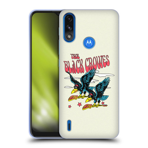 The Black Crowes Graphics Flying Guitars Soft Gel Case for Motorola Moto E7 Power / Moto E7i Power