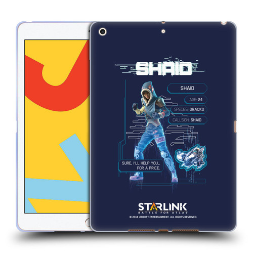 Starlink Battle for Atlas Character Art Shaid 2 Soft Gel Case for Apple iPad 10.2 2019/2020/2021