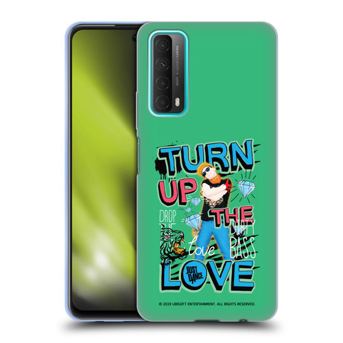 Just Dance Artwork Compositions Drop The Beat Soft Gel Case for Huawei P Smart (2021)