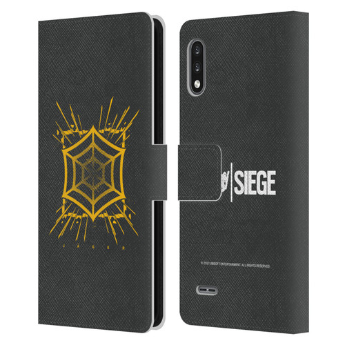 Tom Clancy's Rainbow Six Siege Icons Jager Leather Book Wallet Case Cover For LG K22