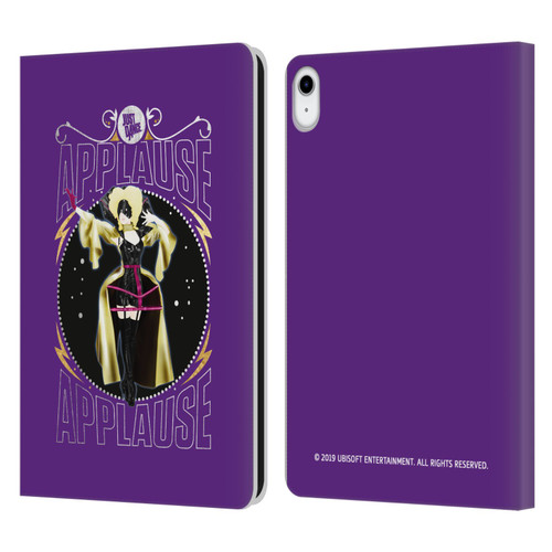 Just Dance Artwork Compositions Applause Leather Book Wallet Case Cover For Apple iPad 10.9 (2022)