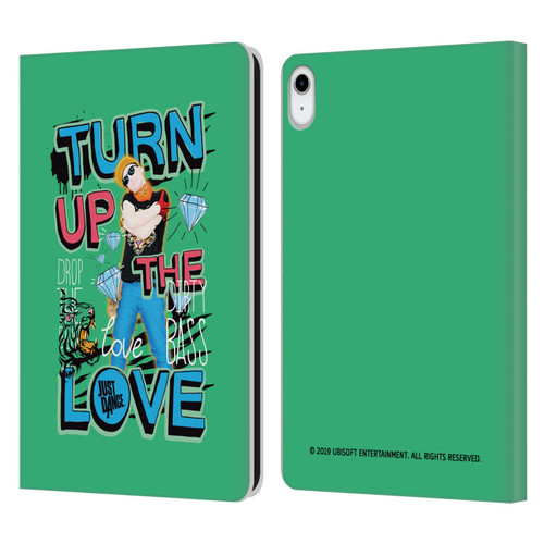 Just Dance Artwork Compositions Drop The Beat Leather Book Wallet Case Cover For Apple iPad 10.9 (2022)
